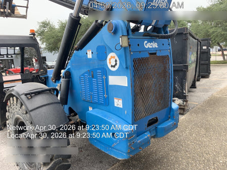 2018 Genie GTH-1056 Genie GTH-1056 w/ROPS, Work Lights, Solid Tires, RH Cab Mesh, Beacon, 60" Carriage and Forks