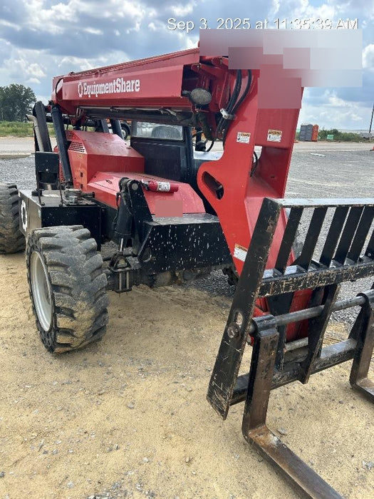 2019 Manitou MTA6034 Canopy, LED Work Lights, Solid Tires, Beacon, Auxiliary Hydraulics 48" Carriage and 48" Forks