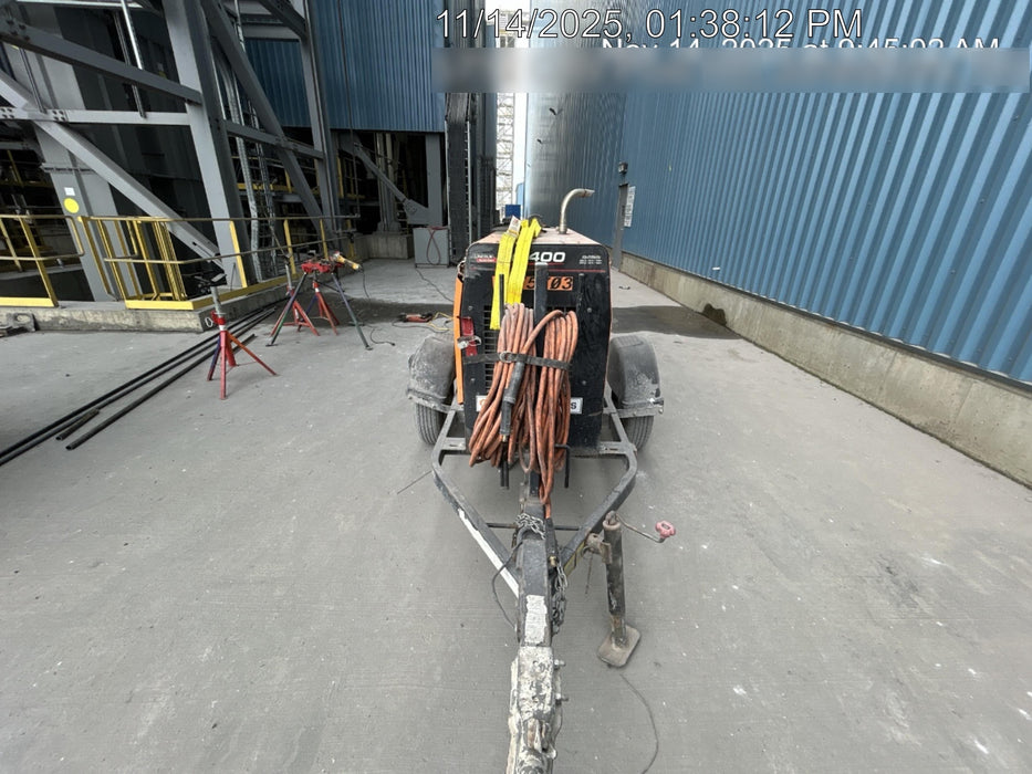 2022 Lincoln Electric LE400 Kubota V1505, Trlr, Cable Rack, Light Kit, ES Decals, T3