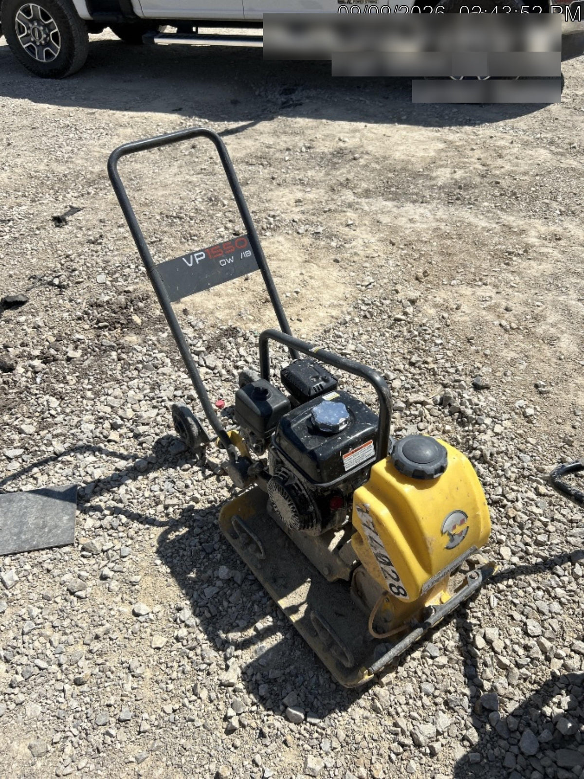 2021 WACKER NEUSON VP1550AW