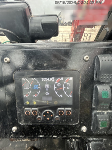 2019 Manitou MTA10055 Cab/Heat/Air, 120 HP, Solid Tires, Work Lights, Lift Hook, Auxiliary Hydraulics 66" Carriage and 60" Forks