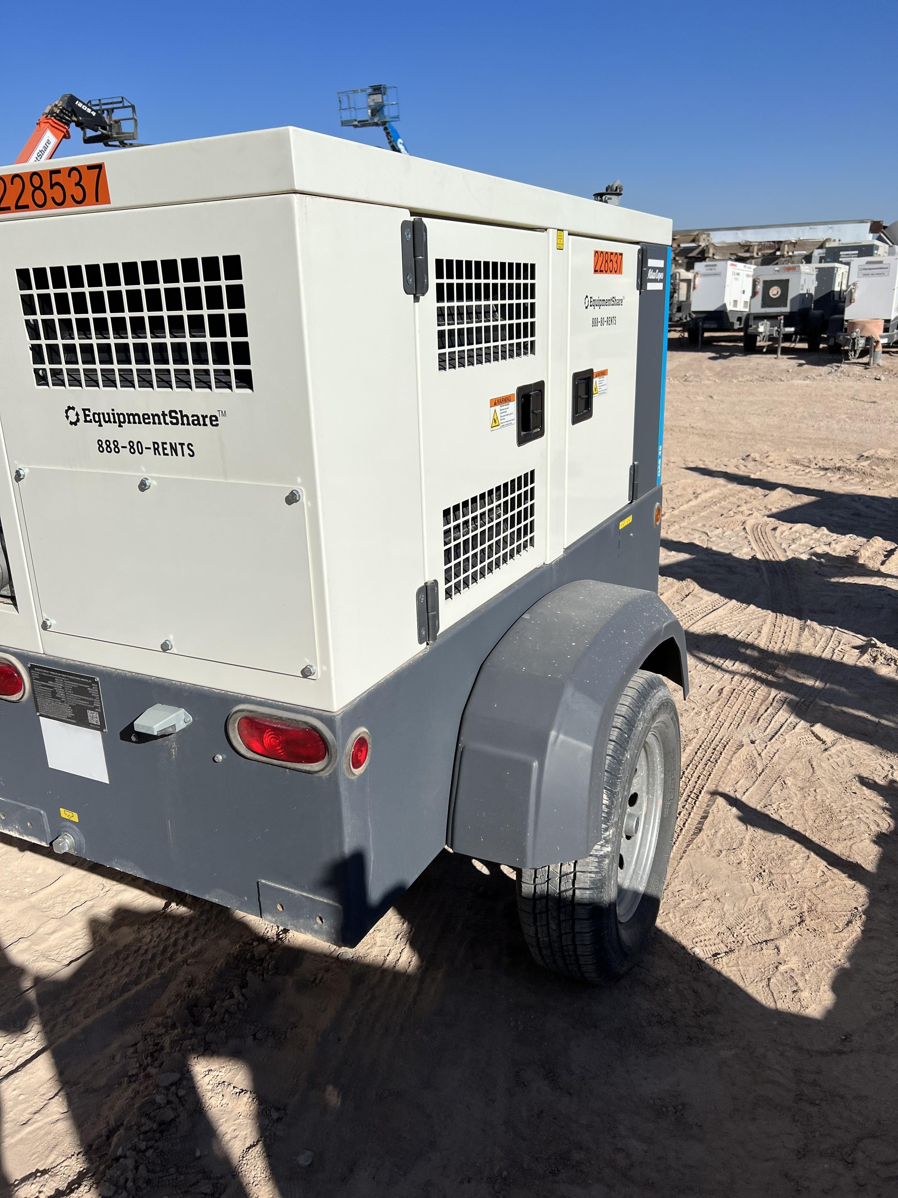 2021 ATLAS COPCO PAS 100 HF CS Enclosed