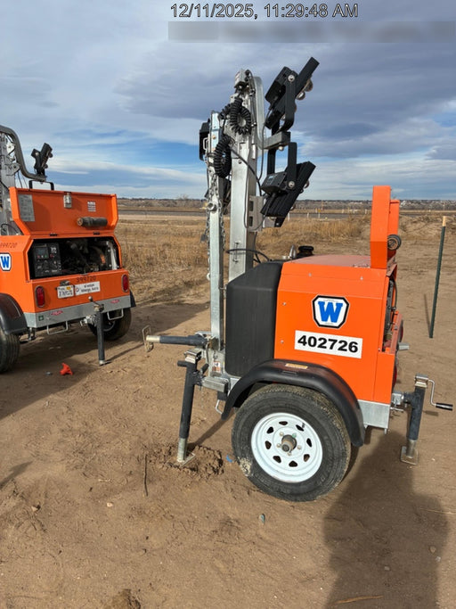 2024 Wanco WLTT-4MM4K Diesel, Deep Sea Controller, Shore Power Plug, Auto Start, (4) 350W LED Floodlights, 4kW Generator, 60 Gal Fuel Tank, 2" Ball, T3