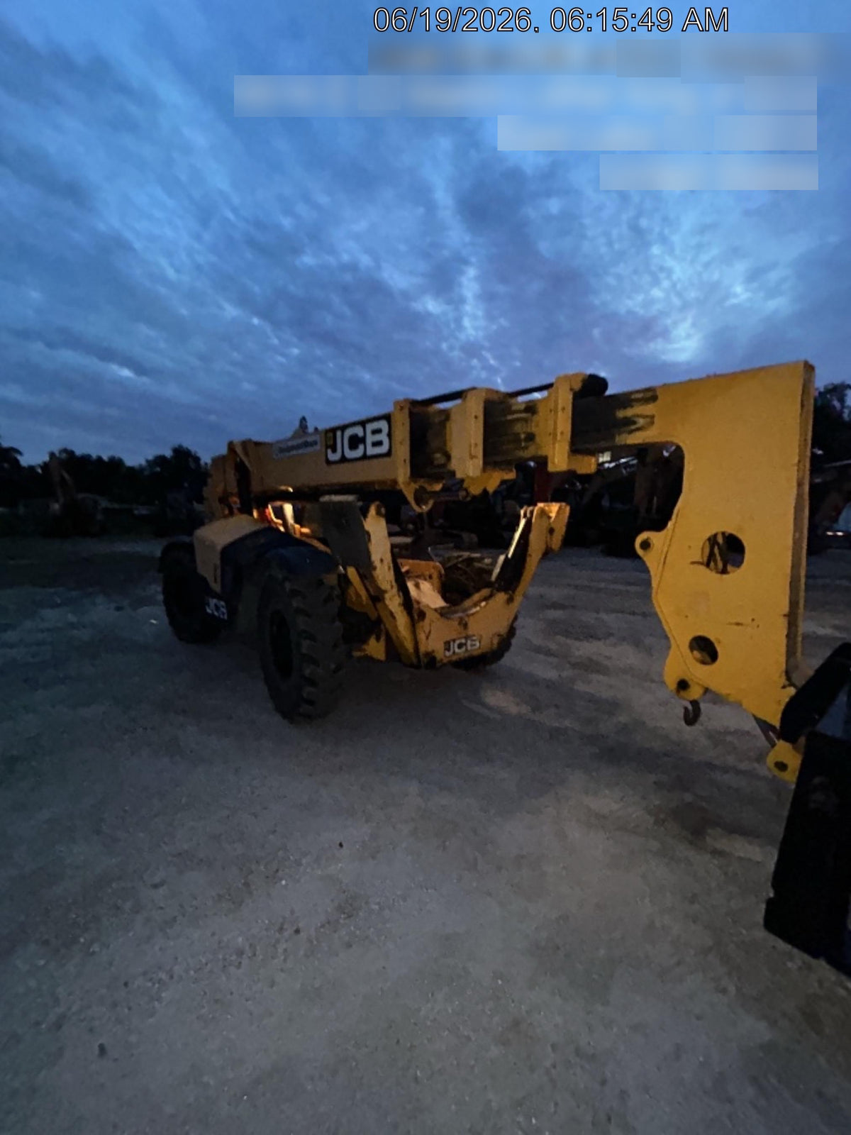 2020 JCB 510-56 Canopy, Solid Tires, Work Lights, Beacon, Aux Hydraulics, Back up Alarm, Lifting Eye, ES Decals