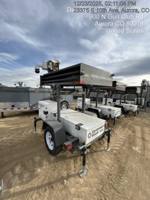 2025 NATIONAL SIGNAL Sunray Solar-Powered Mobile Integrator Tower