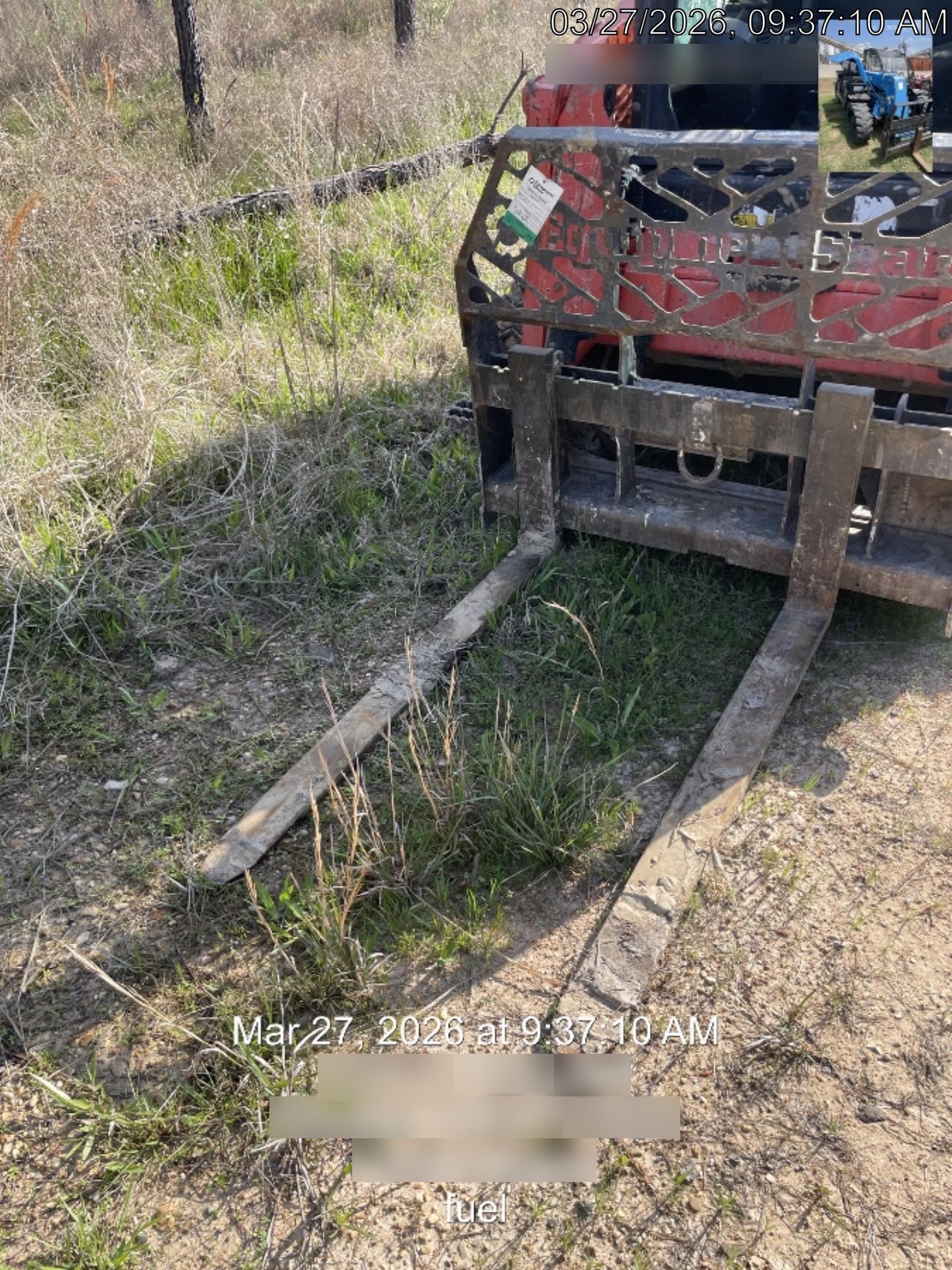 2020 PALADIN 48" Pallet Forks - Paladin