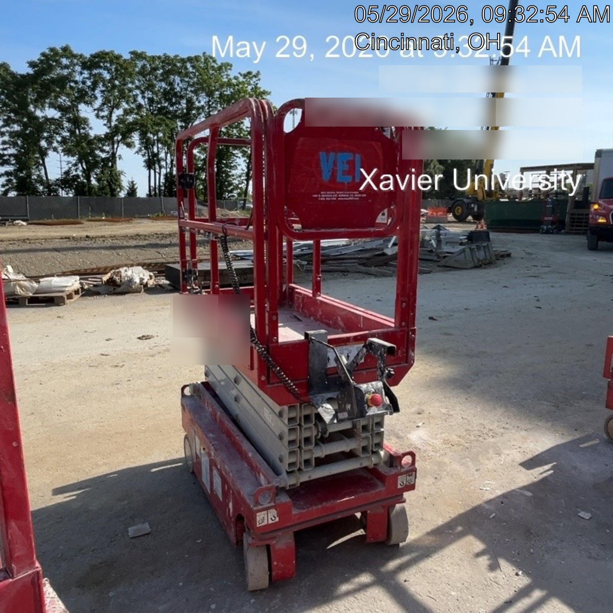 2017 MEC 1330SE 13' Scissor Lift w/Full 2 Year Extended Warranty