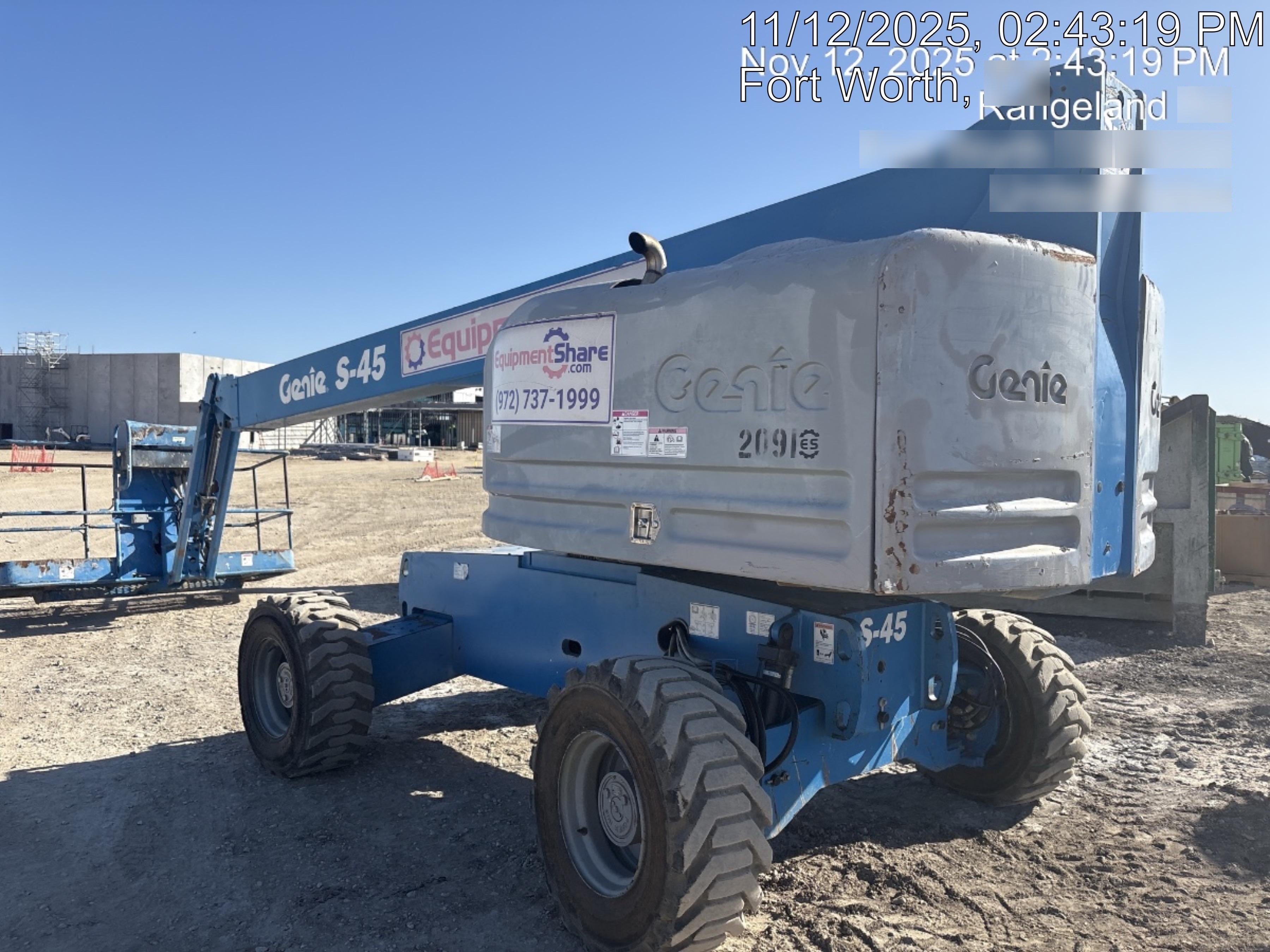 2016 GENIE S-45
