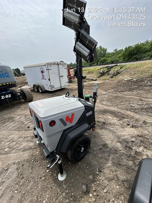 2024 Wacker Neuson LTT4 Diesel, Kohler KDW702, Deep Sea Controller, Auto Start, LED 320W, Bypass Outlet, T3