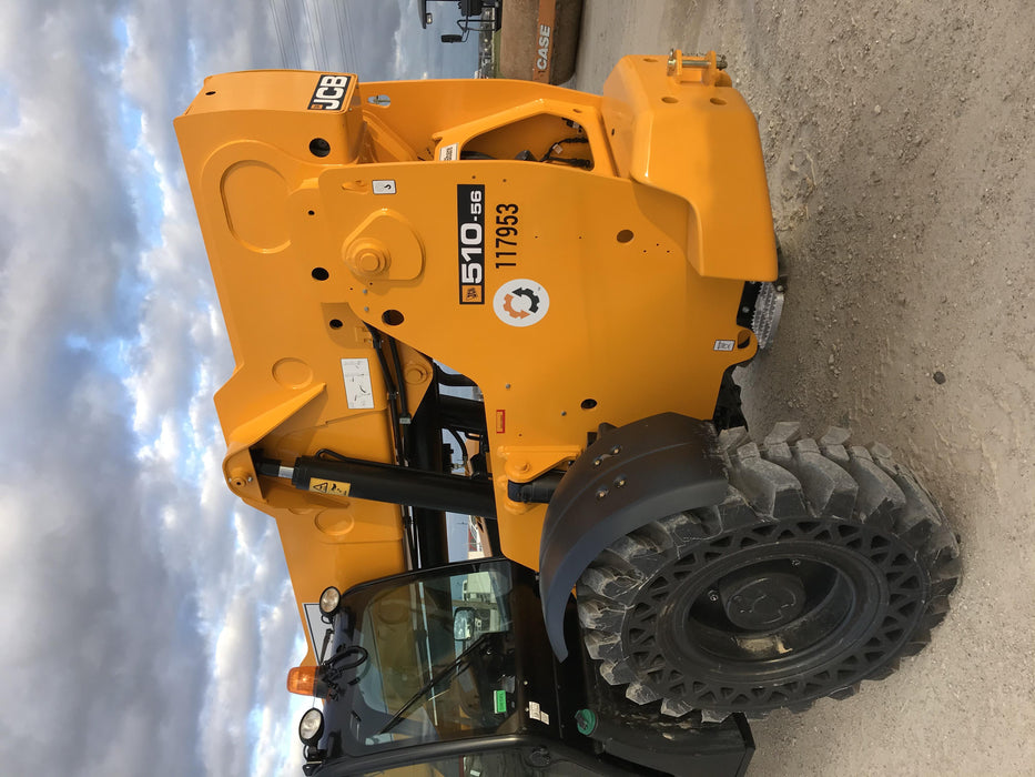 2020 JCB 510-56 Cab/Heat/Air, Solid Tires, Work Lights, Beacon, Aux Hydraulics, Back up Alarm, Lifting Eye, ES Decals
