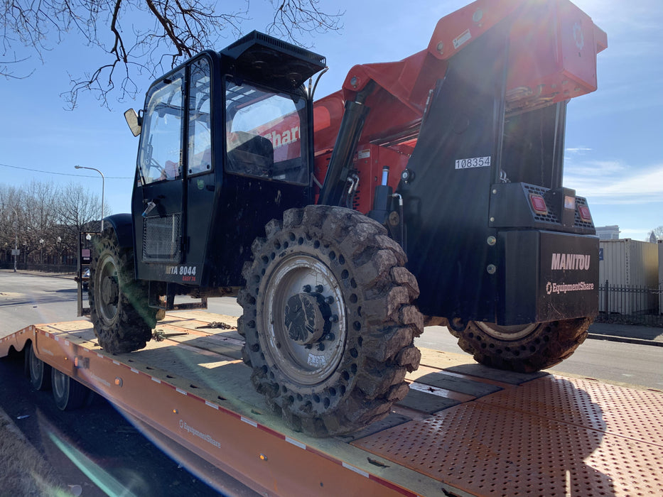 2020 Manitou MTA8044 Cab/Heat/Air, Solid Tires, Work Lights, Beacon, Aux Hydraulics, Back up Alarm, Lifting Eye, Mirrors, ES Keypad