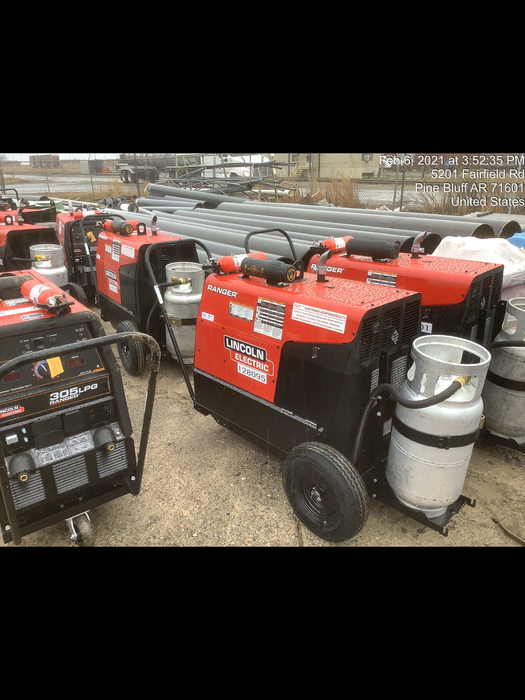 2021 Lincoln Electric Ranger 305 LPG Ranger® 305 LPG Engine Driven Welder
(Kohler®) One-Pak