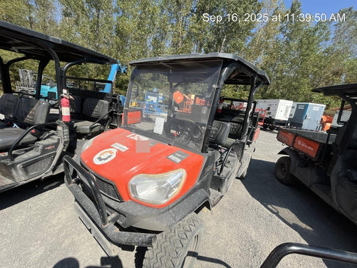 2021 Kubota RTV-X1140W-H Plastic Canopy, Windshield Acrylic Clear, LED Strobe Light, Wire Harness Kit, Back up Alarm