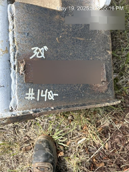 2020 TAG MANUFACTURING 30" Bucket - Tag