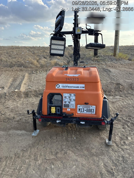 2024 Generac MLT2 Diesel, Flex Switch 120V Input, Powerzone Controller, 
(4) 320W LED Lights, 4kW Generator, 39.9 Gal Fuel Tank, 2" Ball, T3