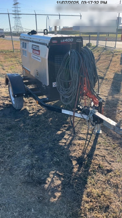 2024 Lincoln Electric LE400 Kubota V1505, Trlr, Cable Rack, Light Kit, ES Decals, T3