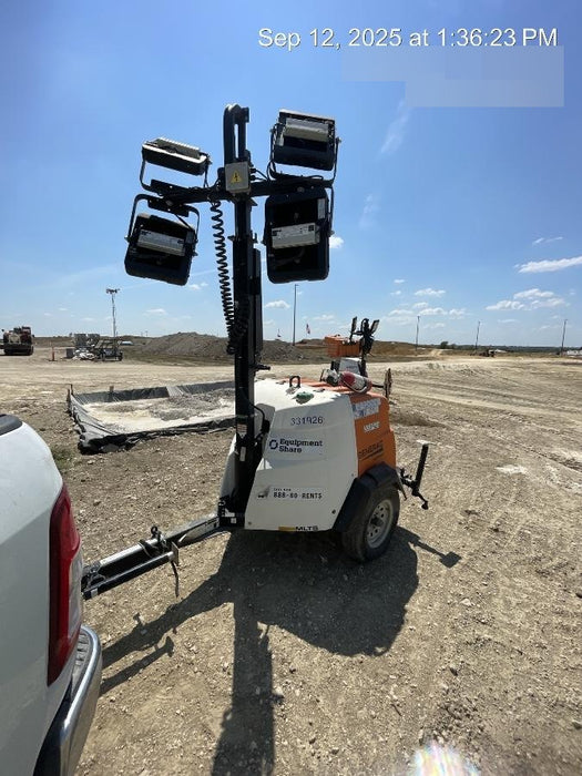 2023 Generac MLT2 Diesel, Flex Switch 120V Input, Powerzone Controller, (4) 320W LED Lights, 4kW Generator, 39.9 Gal Fuel Tank, 2" Ball, T3