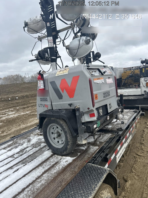 2018 Wacker Neuson LTV6L-MH Wacker Neuson LTV6L Mobile Light Tower w/Fuel Level Sensor Installed