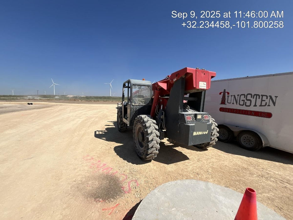 2018 Manitou MTA10055 Manitou MTA10055 - Canopy, Worklights, Beacon, 66" Carriage, 60" Forks, Solid Tires, Aux Hydraulics