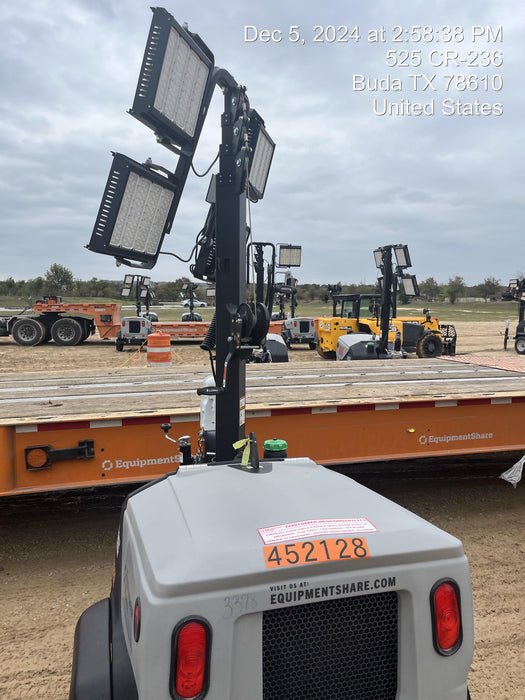 2024 Wacker Neuson LTT4 Diesel, Kohler KDW702, Deep Sea Controller, Auto Start, LED 320W, Bypass Outlet, T3