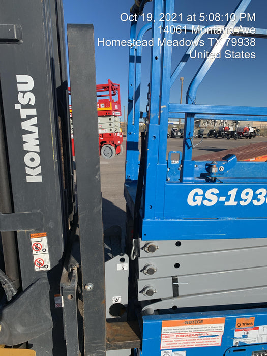 2020 Genie GS-1930 Standard Machine