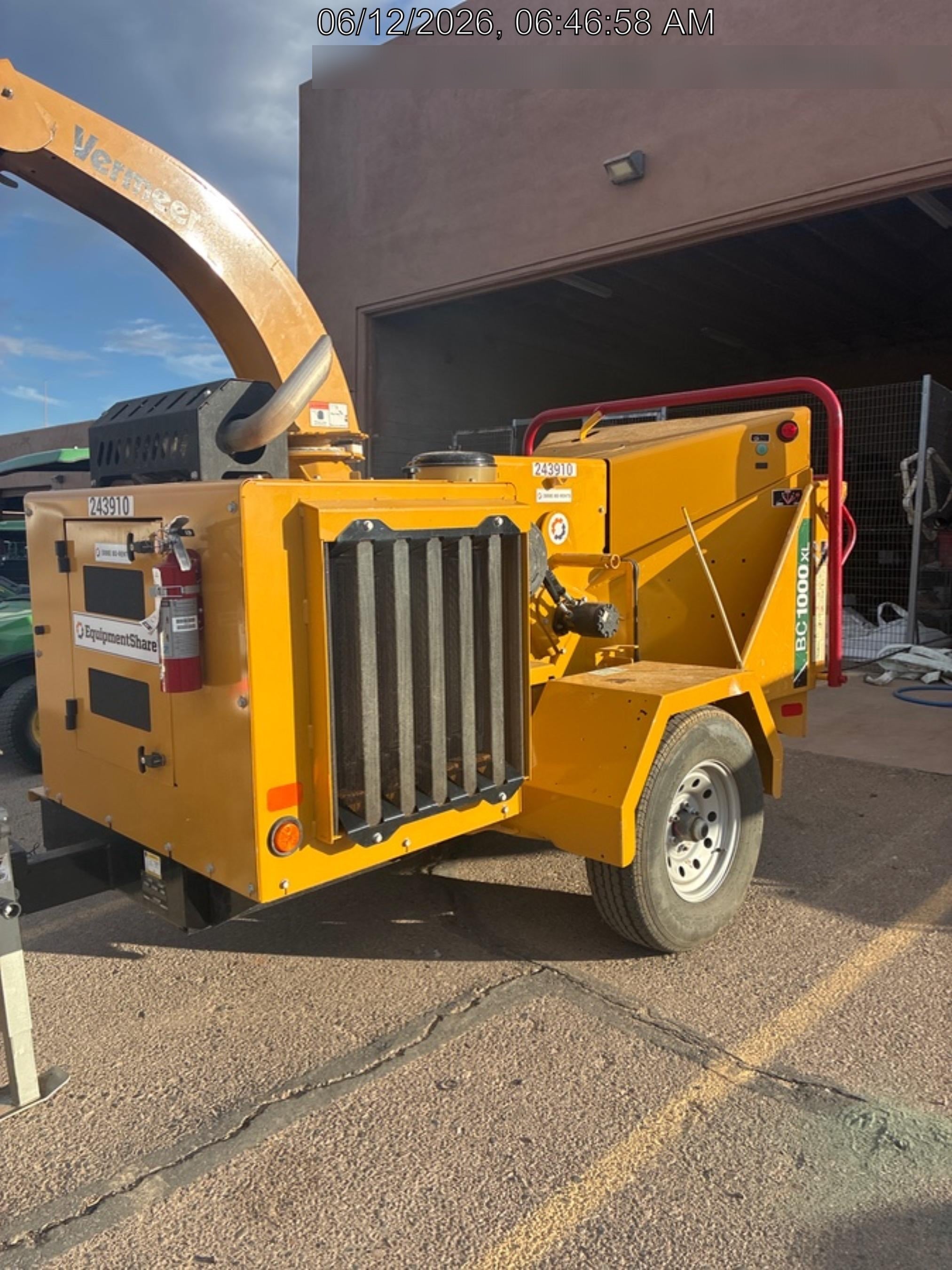 2022 VERMEER BC1000XL Diesel