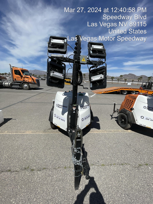 2023 Generac MLT2 Diesel, Flex Switch 120V Input, Powerzone Controller, 
(4) 320W LED Lights, 4kW Generator, 39.9 Gal Fuel Tank, 2" Ball, T3