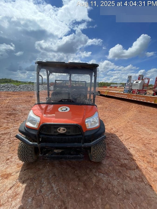 2022 Kubota RTV-X1140W-H Plastic Canopy, Windshield Acrylic Clear, LED Strobe Light, Wire Harness Kit, Back up Alarm
