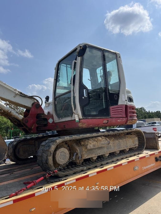 2019 Takeuchi TB290 Takeuchi TB290 Cab/Heat/AC w/Rubber Tracks, Auxiliary Hydraulics, Dozer Blade, Manual QC, 18/24/36" Buckets, Hydraulic Thumb Installed