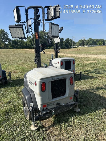 2024 Wacker Neuson LTT4 Diesel, Kohler KDW702, Deep Sea Controller, Auto Start, LED 320W, Bypass Outlet, T3