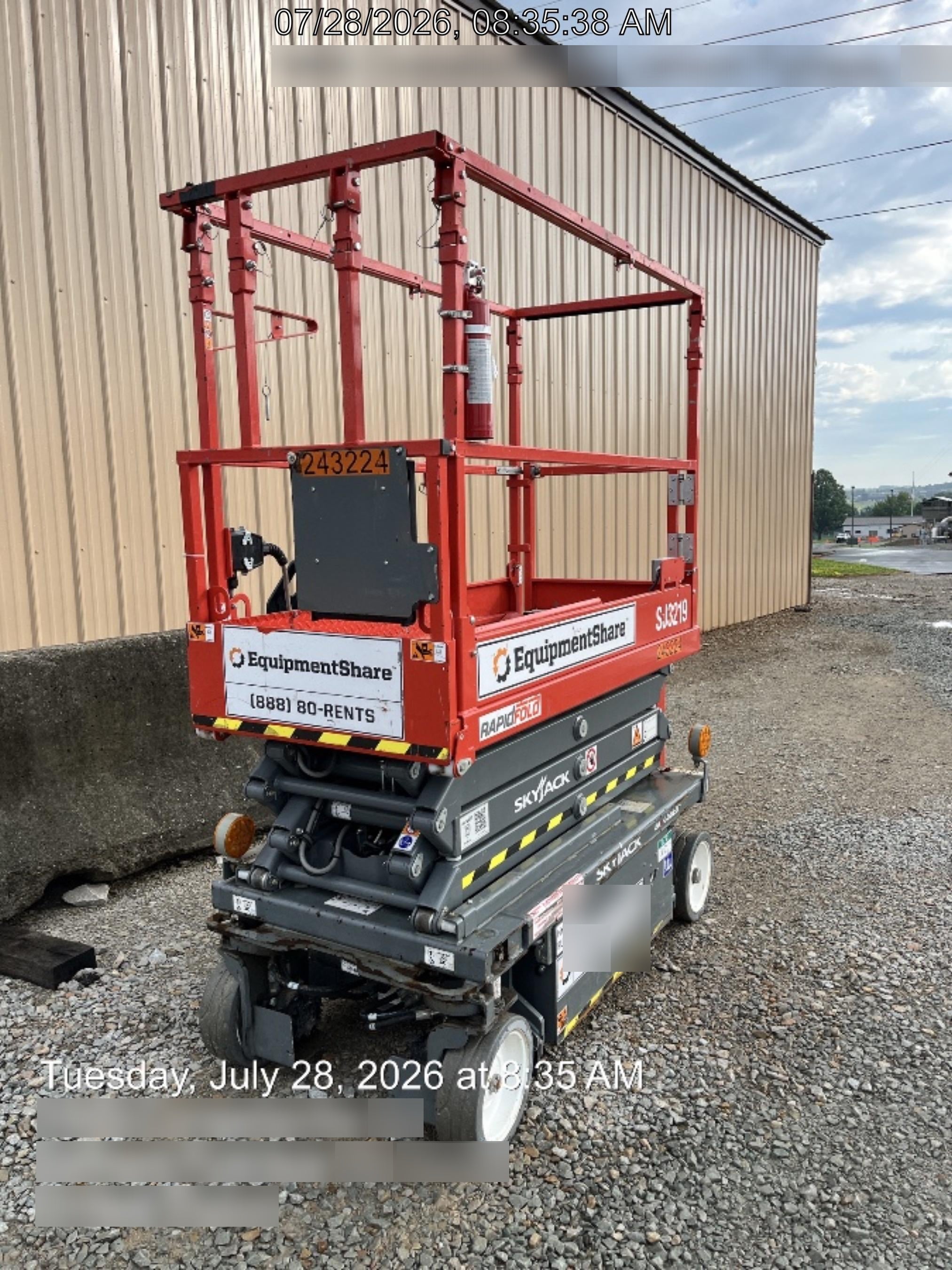 2022 SKYJACK SJ3219