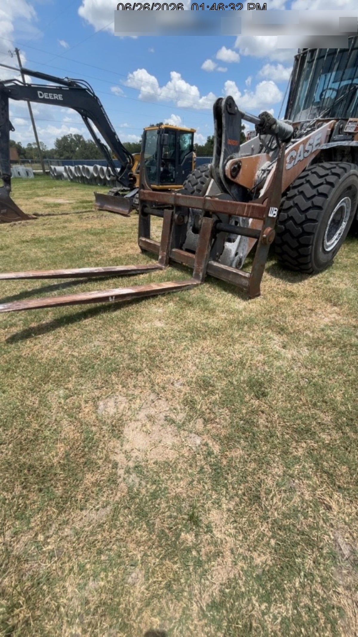 2019 WERK-BRAU 96" Loader Fork Carriage - Werk-Brau