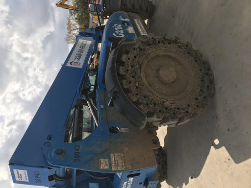 2019 Genie GTH-636 Cab/Heat/AC, Solid RT Tires, LED Work Lights, Beacon 60" QA Carriage, 48" Forks