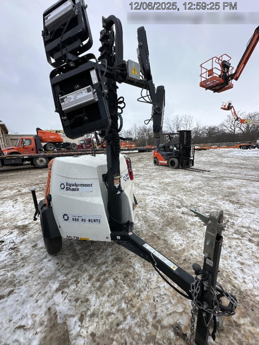 2024 Generac MLT2 Diesel, Flex Switch 120V Input, Powerzone Controller, 
(4) 320W LED Lights, 4kW Generator, 39.9 Gal Fuel Tank, 2" Ball, T3