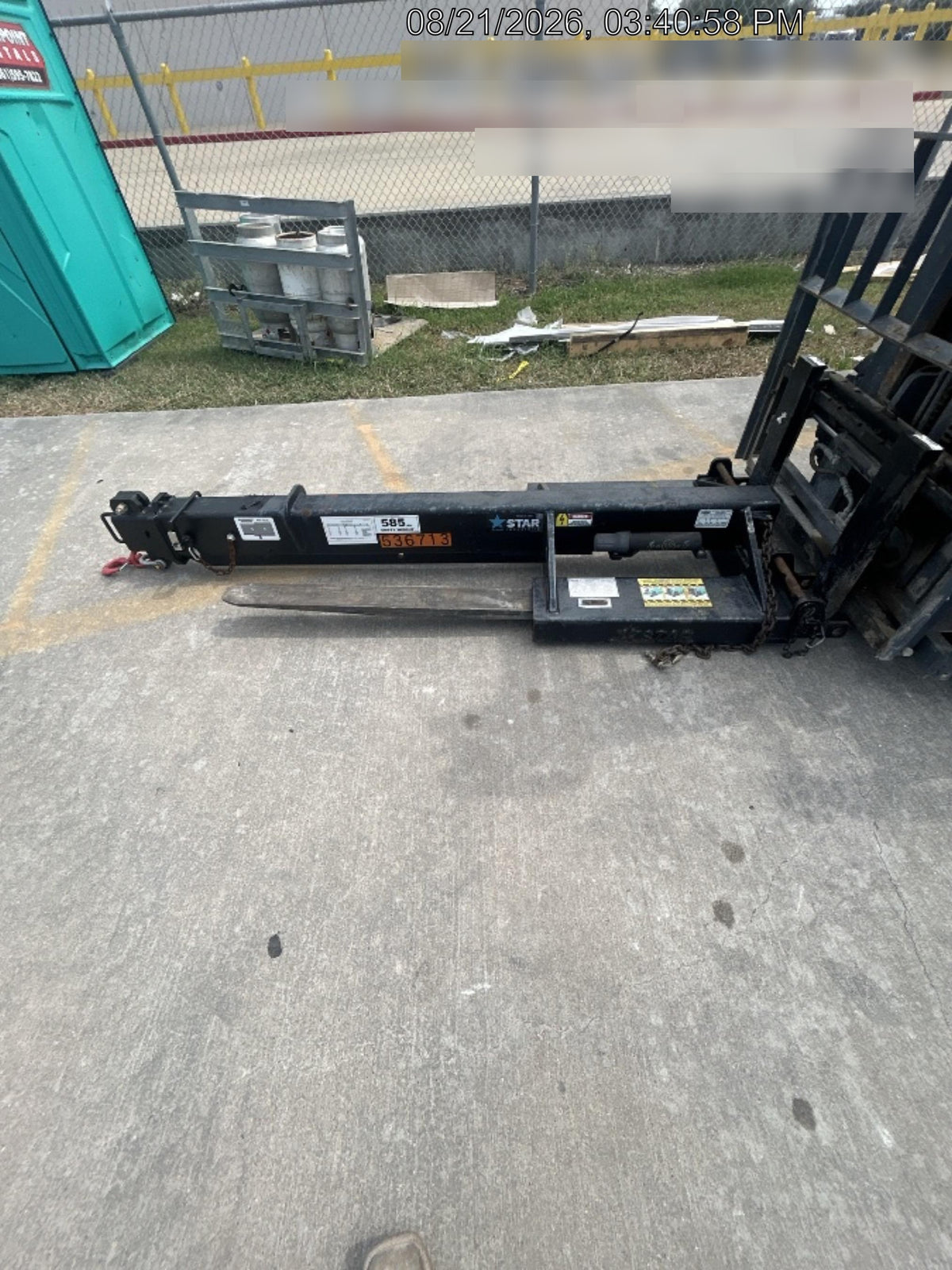 2025 STAR INDUSTRIES M1360B - Star JIB Boom