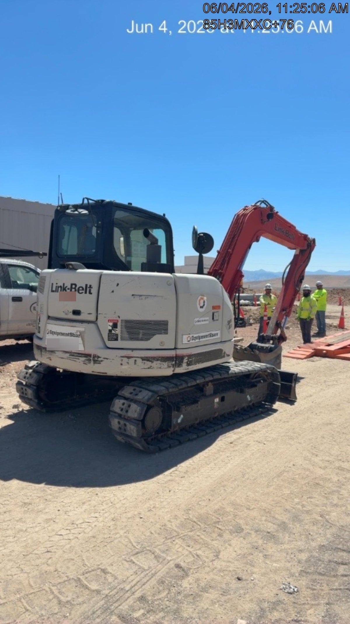 2020 Link-Belt 80X3EX EXC, 7'2" ARM, 17.7" RT, MFH(PJ)