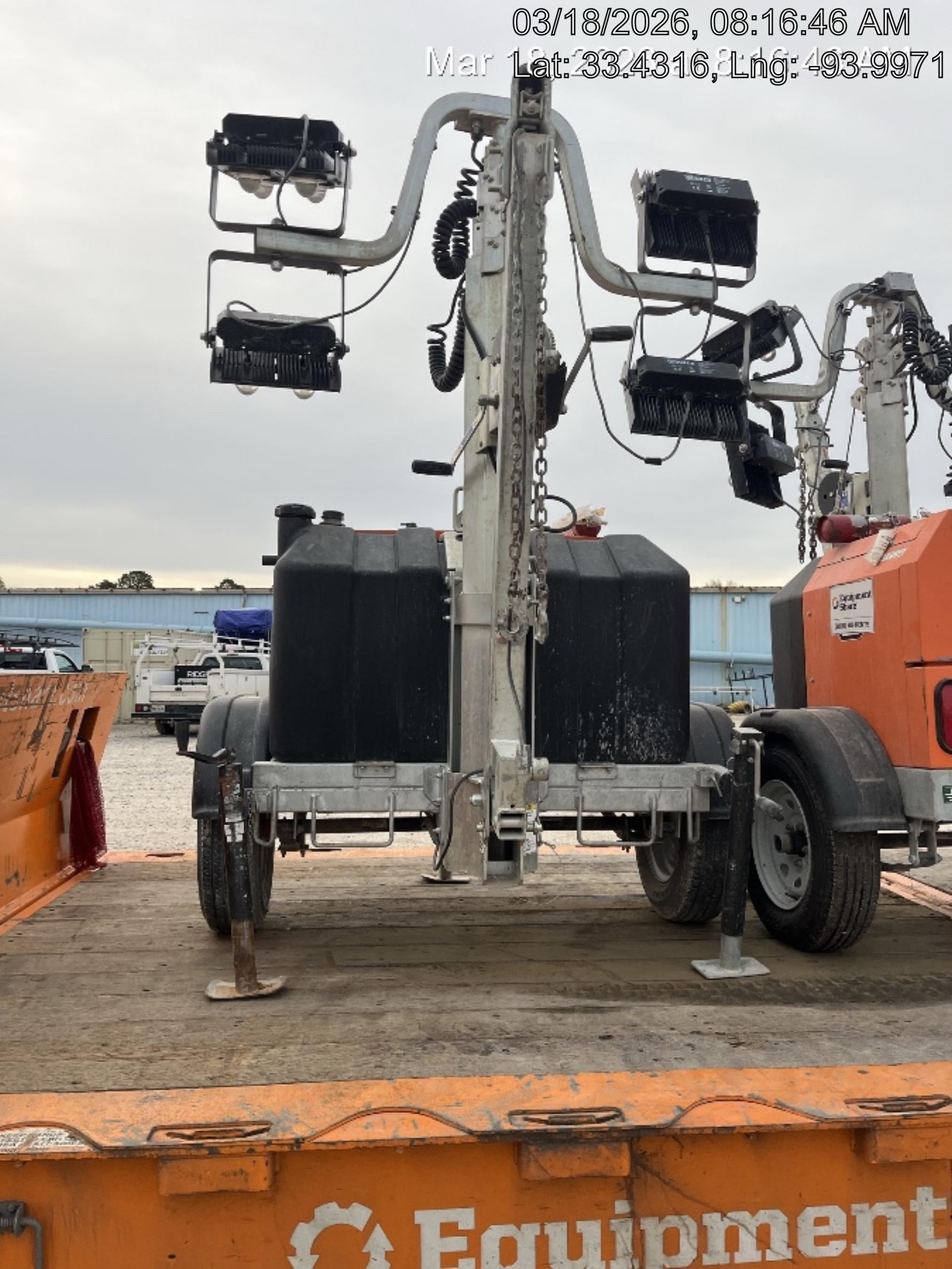 2024 Wanco WLTT-4MM4K Diesel, Deep Sea Controller, Shore Power Plug, Auto Start, (4) 350W LED Floodlights, 4kW Generator, 60 Gal Fuel Tank, 2" Ball, T3