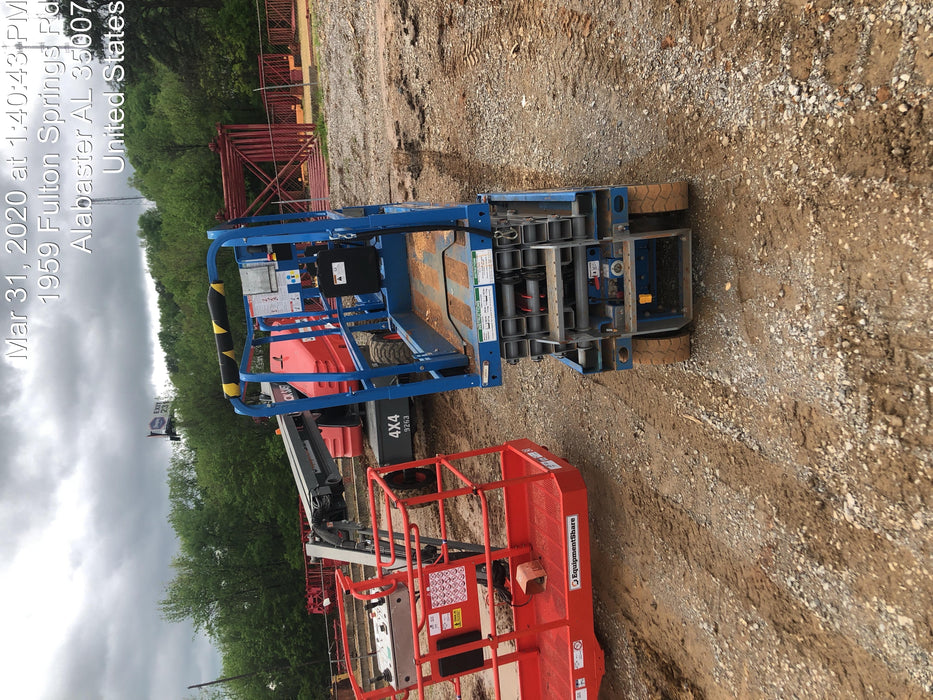 2019 Genie GS-1930 Fixed Rails with Chain Entry