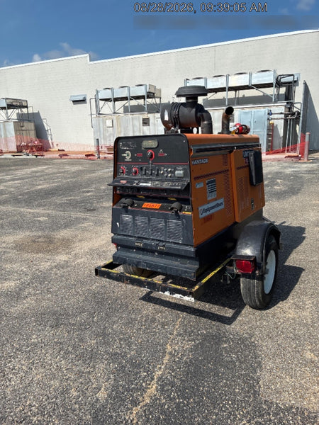 2021 Lincoln Electric Vantage 549X Ready Pak 3, ORANGE (includes trailer, cable rack, fender light kit)