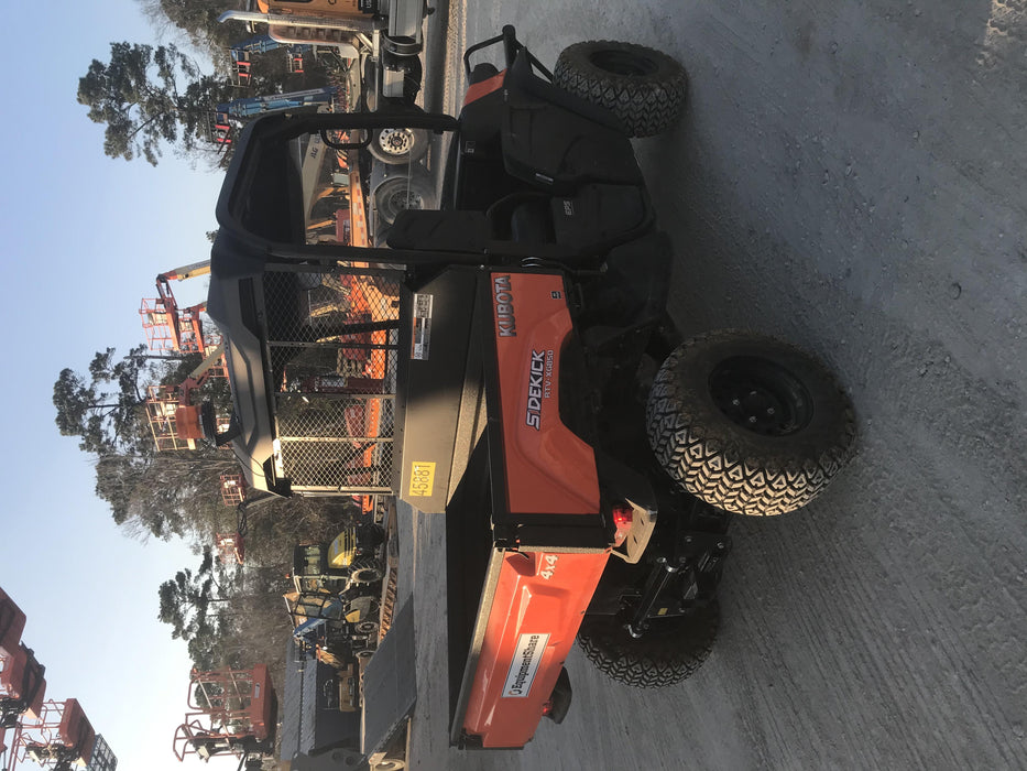 2019 Kubota RTV-XG850WL-H 4wd Utility Cart, Gas, 2 Seat, LED Strobe, Windshield Tempered Glass, Plastic Canopy, Wire Harness Kit, Backup Alarm