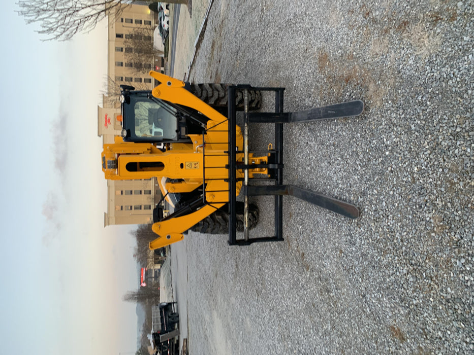 2020 JCB 510-56 Canopy, Solid Tires, Work Lights, Beacon, Aux Hydraulics, Back up Alarm, Lifting Eye, ES Decals