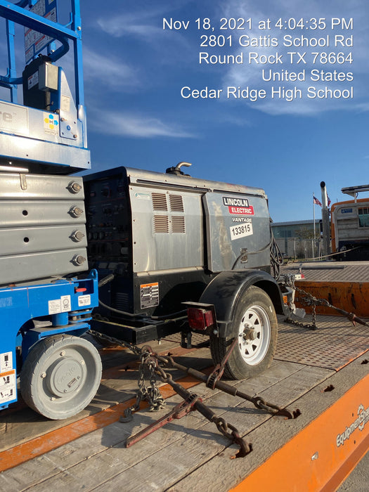 2021 Lincoln Electric Vantage 322 Ready Pak 3