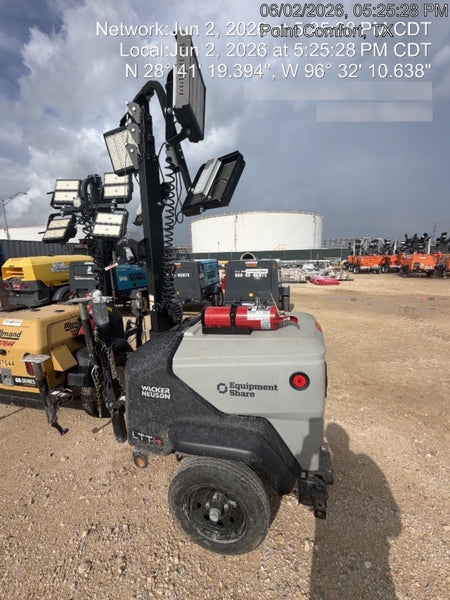 2024 Wacker Neuson LTT4 Diesel, Kohler KDW702, Deep Sea Controller, Auto Start, LED 320W, Bypass Outlet, T3