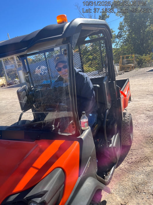 2019 Kubota RTV-XG850WL-H 4wd Utility Cart, Gas, 2 Seat, LED Strobe, Windshield Tempered Glass, Plastic Canopy, Wire Harness Kit, Backup Alarm
