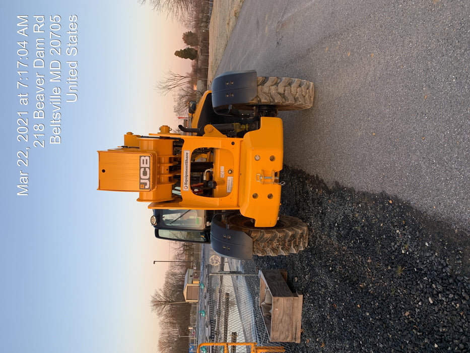 2020 JCB 510-56 Cab/Heat/Air, Solid Tires, Work Lights, Beacon, Aux Hydraulics, Back up Alarm, Lifting Eye, ES Decals