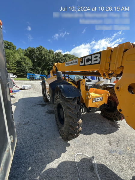 2020 JCB 509-42 Canopy, Solid Tires, Work Lights, Beacon, Aux Hydraulics, Back up Alarm, Lifting Eye, ES Decals