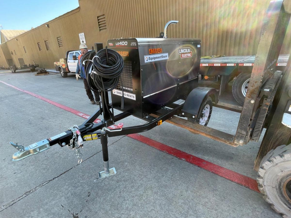 2024 Lincoln Electric LE400 Kubota V1505, Trlr, Cable Rack, Light Kit, ES Decals, T3