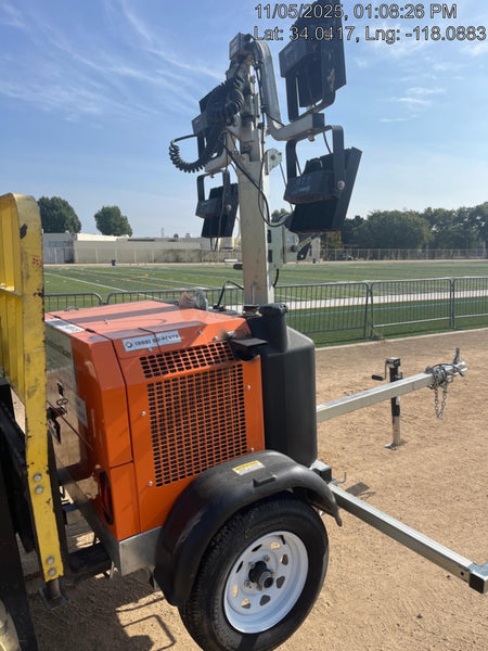 2024 Wanco WLTT-4MM4K Diesel, Deep Sea Controller, Shore Power Plug, Auto Start, (4) 350W LED Floodlights, 4kW Generator, 60 Gal Fuel Tank, 2" Ball, T3