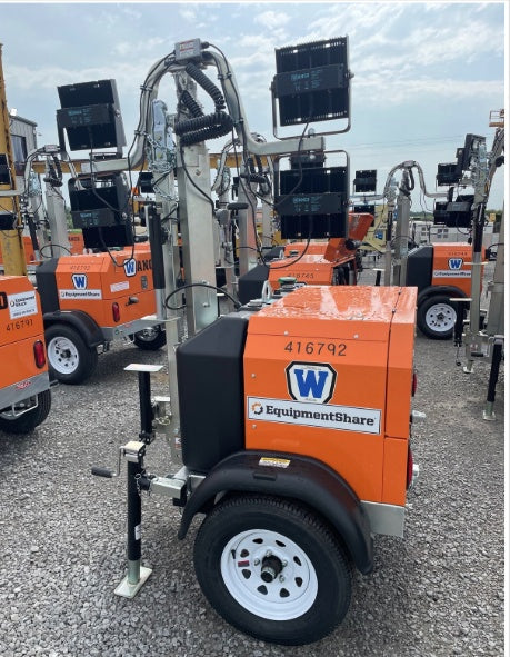 2024 Wanco WLTT-4MM4K Diesel, Deep Sea Controller, Shore Power Plug, Auto Start, (4) 350W LED Floodlights, 4kW Generator, 60 Gal Fuel Tank, 2" Ball, T3