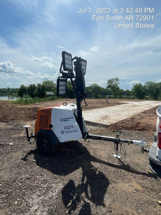 2023 Generac MLT2 Diesel, Flex Switch 120V Input, Powerzone Controller, (4) 320W LED Lights, 4kW Generator, 39.9 Gal Fuel Tank, 2" Ball, T3